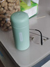 【全網(wǎng)爆款】迷你口袋保溫杯304不銹鋼水杯便攜可愛(ài)水杯女生 淡青色 150ml 曬單實(shí)拍圖