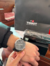天梭（TISSOT）官旗 瑞士手表速馳系列時(shí)尚運動(dòng)石英男士手表送男友禮物 黑盤(pán)皮帶T116.617.16.057.00 曬單實(shí)拍圖