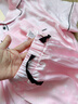 維多利亞的秘密 楊冪同款 維密宅度假系列水光綢印花短袖睡衣套裝家居服可外穿 85S8柔粉花環(huán)-短袖長(cháng)褲 11262801 XS 曬單實(shí)拍圖