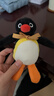 SHANDMOOpingu企鵝吐司面包超人書(shū)包毛絨玩具新年禮物女生掛件鑰匙扣 曬單實(shí)拍圖