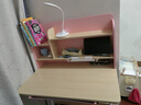 讀書(shū)郎年貨節特價(jià)大促虧本清倉兒童學(xué)習書(shū)桌椅套裝升降中小學(xué)生桌椅子 0.8米抗醛桌面+加高三層書(shū)架 粉 曬單實(shí)拍圖