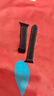 SGGS適用蘋(píng)果手表表帶apple watch s10/S11荔枝皮磁吸扣表帶iwatch s9/8/7/ultra3/2蘋(píng)果表帶42mm 黑色 曬單實(shí)拍圖