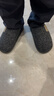 奧康（Aokang）棉拖鞋男士秋冬季居家用保暖室內防滑防臭抗菌加絨厚底拖鞋男冬天 曬單實(shí)拍圖