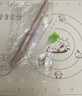 美廚（MAXCOOK）揉面墊 食品級硅膠和面板搟面案板 配搟面杖切面刀油刷MCPJ2807 曬單實(shí)拍圖