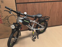 鳳凰（Phoenix）兒童自行車(chē)6-12歲中大童男孩山地車(chē)青少年變速學(xué)生車(chē)單車(chē)小學(xué)生車(chē) A6- 亮銀色- 單速輻條輪-帶后座架 16寸(適合身高110-130cm) 曬單實(shí)拍圖