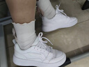 安踏輕松板鞋男鞋春季透氣厚底小白鞋純白色休閑鞋輕便運動(dòng)鞋子男 【輕松1】 紙莎白-2 43 曬單實(shí)拍圖