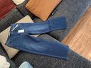 ZNEJeans天絲萊卡T400質(zhì)感四面彈微直筒牛仔褲TRP7707 藍色 30 曬單實(shí)拍圖