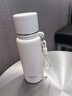 名創(chuàng  )優(yōu)品大容量保溫杯學(xué)生高顏值便攜水杯男女316茶水分離泡茶杯2025新款 慕斯白450ml【雙飲+小碗蓋】 曬單實(shí)拍圖
