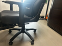 andaseaT安德斯特電競椅電腦椅游戲椅人體工學(xué)辦公椅 戰神黑銀色腳托款 曬單實(shí)拍圖