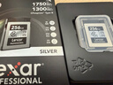 雷克沙（Lexar）256GB CFexpress Type B存儲卡 讀1750MB/s 富士佳能尼康適配 8K超清錄制 cfe卡（SILVER） 曬單實(shí)拍圖