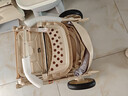 KEDT嬰兒推車(chē)可坐可躺輕便折疊新生兒手推車(chē)高景觀(guān)雙向嬰兒車(chē)0-3歲用 香檳金【至尊版】+防曬遮陽(yáng)簾 曬單實(shí)拍圖