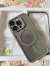 億色（ESR）適用蘋(píng)果16Pro手機殼iphone16Pro保護套磁吸殼硅膠軟邊超薄磨砂硬殼氣囊防摔鏡頭全包男女生半透灰 曬單實(shí)拍圖