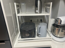 王星和月微波爐置物架臺面支架廚房電飯煲家用神器烤箱可抽拉多功能儲物架 【奶白-抽拉款】中號55cm-升級加粗/送掛鉤 曬單實(shí)拍圖