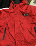 WALNUT DUCK【紅色新年裝】男童沖鋒上衣?lián)u粒絨內膽兩件套防水外套春款 曬單實(shí)拍圖