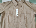 優(yōu)衣庫合作款男裝女裝工裝寬松襯衫長(cháng)袖休閑襯衣480652 33 卡其色 L /175/100A 曬單實(shí)拍圖