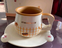 星巴克（Starbucks）陶瓷馬克杯吐司把手造型杯碟組360ml泡茶杯咖啡杯男女士節日禮物 曬單實(shí)拍圖