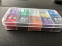 歐銳馳汽車(chē)通用保險絲保險片車(chē)用保險絲5A-30A中號組合通用套裝 100pcs  曬單實(shí)拍圖