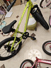 優(yōu)貝兒童自行車(chē)學(xué)生青少年山地鋁合金變速7-12歲 皇冠 20寸 熒光綠 曬單實(shí)拍圖