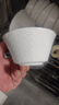 松發(fā)瓷器骨瓷碗碟家用輕奢高級感浮雕餐具喬遷碗盤(pán)組合 4.8英寸碗4個(gè)裝 曬單實(shí)拍圖