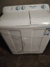 海爾（Haier）半自動(dòng)雙桶雙缸洗衣機 12KG大容量  強力去污洗大件 一級能效家電國家補貼以舊換新 XPB120-81D2 曬單實(shí)拍圖