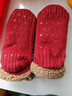 暢印襪子超厚室內防滑寬松老人睡覺(jué)暖腳保暖地板襪冬季加厚地板襪 酒紅 S 35-38碼(24cm) 曬單實(shí)拍圖