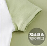 多嘻?？▋和疶恤夏季短袖上衣透氣可愛(ài)男女童打底衫 嫩綠恐龍小車(chē) 80  曬單實(shí)拍圖