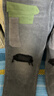 Levi's?SilverTab?新款男士美式高街破洞寬松直筒牛仔褲 灰色 34 (32) 曬單實(shí)拍圖