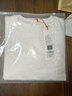 Mr.Bu布先生圓領(lǐng)長(cháng)袖打底T恤男2025秋新品長(cháng)袖打底上衣 【打底T】圓領(lǐng)-皓月白 L (175) 曬單實(shí)拍圖