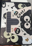QBOSS適用ipad air8保護套蘋(píng)果平板Air7/6軟air5帶筆槽4旋轉ipad air11寸保護殼10.9亞克力防彎卡通煤球 曬單實(shí)拍圖