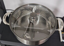 帥康（Sacon）火鍋專(zhuān)用鍋鴛鴦鍋不串味304不銹鋼湯鍋直身防燙明火電磁爐通用32 曬單實(shí)拍圖