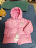巴拉巴拉童裝兒童羽絨服男童女童2025新冬季寶寶保暖三防外套上衣面包服 曬單實(shí)拍圖