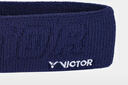 威克多（VICTOR）羽毛球裝備 運動(dòng)發(fā)帶健身跑步羽毛球運動(dòng)頭帶透氣吸汗束頭帶發(fā)帶 SP4000 B(信標藍) 曬單實(shí)拍圖