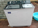 威力（WEILI）7/8/9/10/13/15kg公斤半自動(dòng)雙缸波輪洗衣機 雙桶洗脫分離大容量家用洗衣機 雙電機雙筒 以舊換新 XPB150-2208S【15公斤】 雙缸 曬單實(shí)拍圖