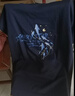 真維斯（Jeanswest）100%全棉短袖女款夏季2025新款寬松小個(gè)子韓版t恤女裝落肩半袖衫 藏青 星河月夜_Z XL 曬單實(shí)拍圖
