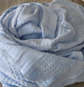 無(wú)印良品A類(lèi)加厚竹纖維毛毯午睡毯子毛毯被子空調毯蓋毯毛巾被200*230cm 曬單實(shí)拍圖