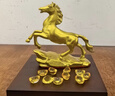繽越馬年擺件黃銅馬擺件風(fēng)水馬到成功十二生肖馬本命年辦公室客廳玄關(guān) 曬單實(shí)拍圖