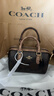 蔻馳（COACH）【品牌直供】女士ROWAN單肩斜挎手提波士頓包CAB16女神節禮物 曬單實(shí)拍圖