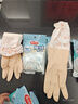 美麗雅加絨保暖洗碗手套乳膠2雙均碼49cm長(cháng)袖冬季廚房家務(wù)清潔洗衣防油 曬單實(shí)拍圖