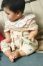 babylove嬰兒背帶褲春秋季長(cháng)褲休閑褲彈力百搭時(shí)尚外出褲舉重褲寶寶褲子 青黃佇立 73 cm 曬單實(shí)拍圖