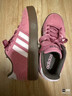 adidas「小鋸齒」D-PAD CLASSIC美高風(fēng)籃球風(fēng)板鞋男女阿迪達斯 粉色   35.5 曬單實(shí)拍圖