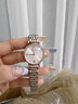 阿瑪尼（ARMANI）手表女士滿(mǎn)天星鑲鉆淡粉色貝母防水簡(jiǎn)約超薄時(shí)尚女款情人節禮物 AR11223間金粉盤(pán) 曬單實(shí)拍圖