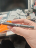 百樂(lè )（PILOT）【熱門(mén)商品】BXC-V5直液式走珠筆大V5中性水筆0.5簽字筆學(xué)生考試刷題辦公文具升級版可換墨膽 黑色 曬單實(shí)拍圖