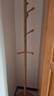 棲音閣實(shí)木衣架落地臥室衣帽架客廳掛衣服架子落地衣架家用立式掛包架 曬單實(shí)拍圖