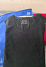 海瀾之家（HLA）男士保暖背心男雙面絨無(wú)痕陽(yáng)離子舒適透氣圓領(lǐng)打底彈力寬肩背心 紅外發(fā)熱抗菌防螨2件-黑色+深灰 2XL /180(體重150-170斤) 曬單實(shí)拍圖