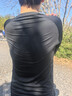 卡爾美（KELME）運動(dòng)緊身衣男秋季長(cháng)袖打底衫透氣籃球足球彈力訓練健身服 黑色3891113(LOGO在左胸) XL/180 曬單實(shí)拍圖