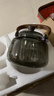 全度耐熱玻璃茶壺木紋把提梁壺蒸煮一體煮茶壺電陶爐煮茶器圍爐煮茶 木紋把提梁壺+康米黑色陶爐 曬單實(shí)拍圖