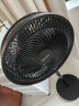 美的電風(fēng)扇落地風(fēng)扇 遙控定時(shí)家用節能客廳辦公室立式大風(fēng)力純銅電機搖頭風(fēng)扇 七葉黑 遙控版-節能升級 曬單實(shí)拍圖
