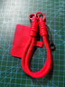 手機掛繩編織短款腕帶相機鑰匙鏈手腕帶掛件高級通用掛繩蘋(píng)果華為小米等全適用純色 純色手機掛繩-幸運紅-1個(gè) 曬單實(shí)拍圖
