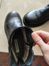 天美意女靴加絨商場(chǎng)同款英倫復古時(shí)尚百搭短靴女切爾西靴 黑色（絨里） 38 曬單實(shí)拍圖