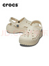 卡駱馳（CROCS）貝雅云彩女士洞洞鞋休閑鞋|208186 冬日白-11S   37 /38(240mm) 曬單實(shí)拍圖